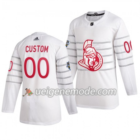 Herren Ottawa Senators Trikot Custom Weiß Adidas 2020 NHL All-Star Authentic